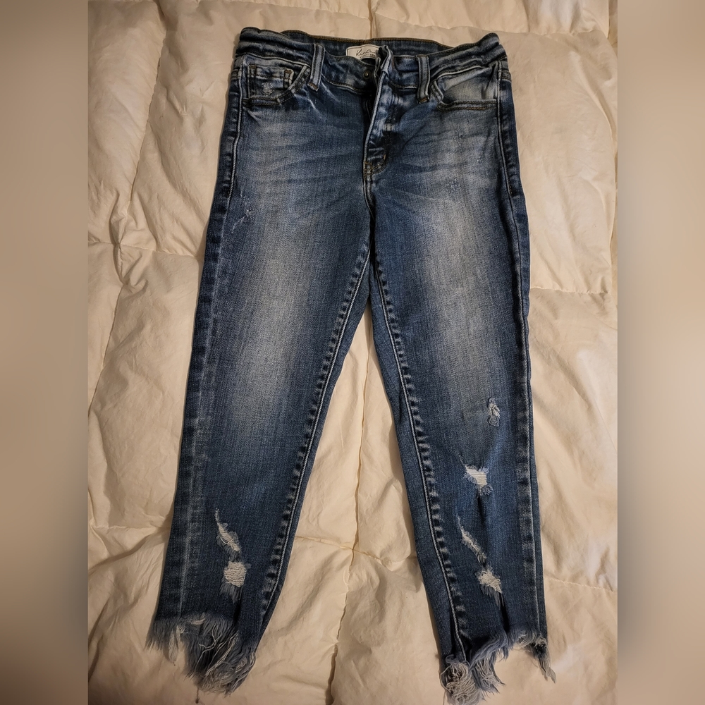 Girls KanCan crop Jean's size 7